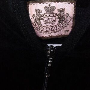 Juicy couture 3x zip up hoodie